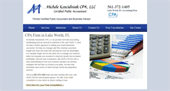 Desktop Screenshot of michelekcpa.com